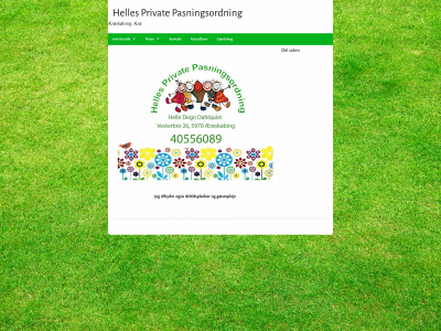 hellesprivatepasningsordning.dk snapshot