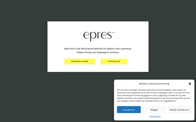 epres-haircare.be snapshot