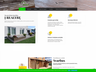 staliustatyba.lt snapshot