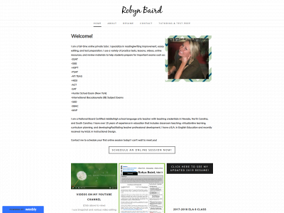robynbaird.weebly.com snapshot