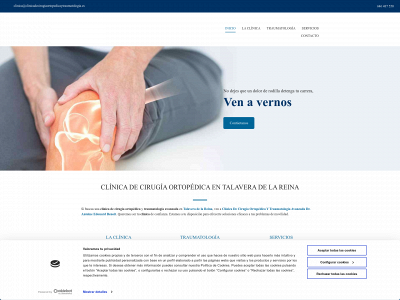 www.clinicadecirugiaortopedicaytraumatologia.es snapshot