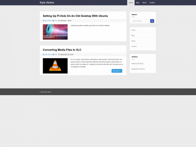 kylehelms.com snapshot