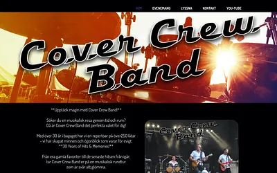 covercrewband.se snapshot