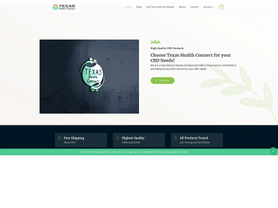texashealthconnect.com snapshot
