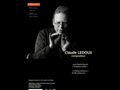 ledouxclaude.be snapshot
