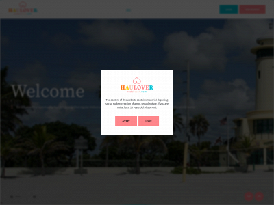 haulovernudebeach.com snapshot
