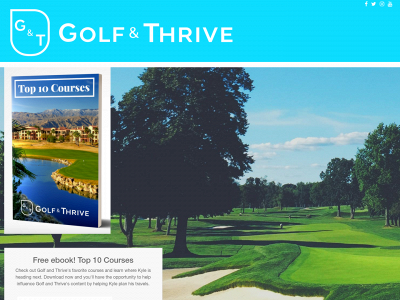 golfandthrive.com snapshot