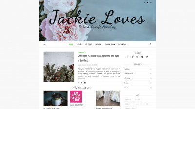 whatjackieloves.com snapshot