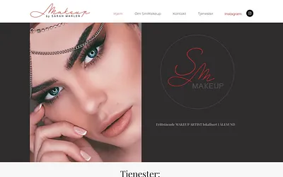 sarahmarlenmakeup.no snapshot