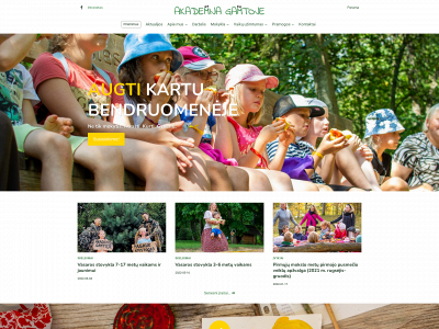akademijagamtoje.lt snapshot