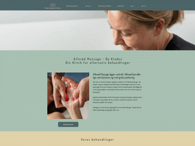 alleroedmassage.dk snapshot