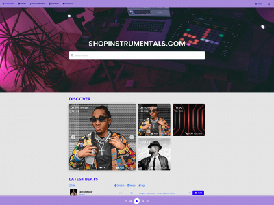 shopinstrumentals.com snapshot