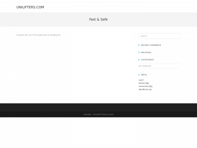 unilifters.com snapshot