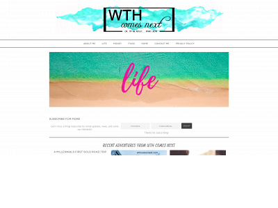 wthcomesnext.com snapshot