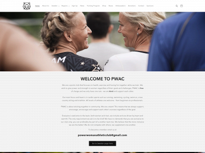 powerwomanathleticclub.org snapshot