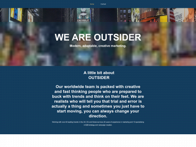 weareoutsider.co.uk snapshot