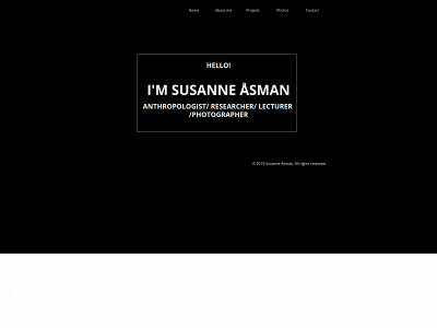 susanneasman.se snapshot