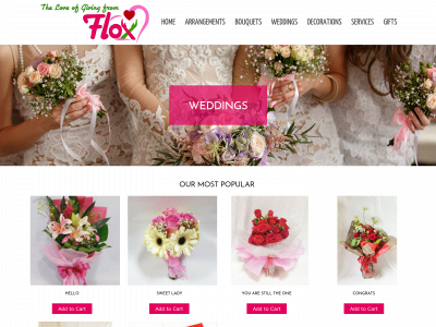 flowersbyflox.com snapshot