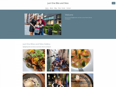 justonebiteandsites.com snapshot