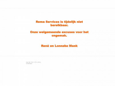 remaservicesvof.nl snapshot