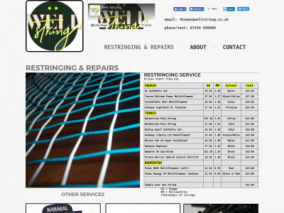 wellstrung.co.uk snapshot