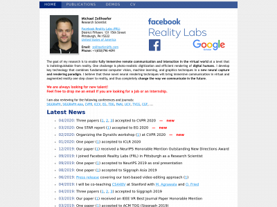 zollhoefer.com snapshot