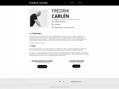 fredrikcarlen.se snapshot