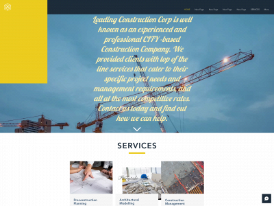 leadingconstructioncorp.com snapshot