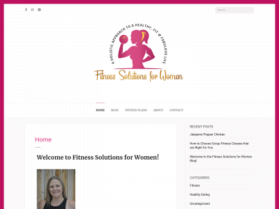 fitnesssolutions4women.com snapshot