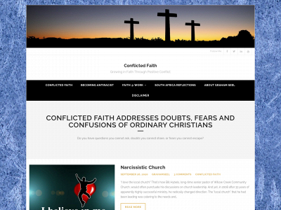 conflictedfaith.com snapshot