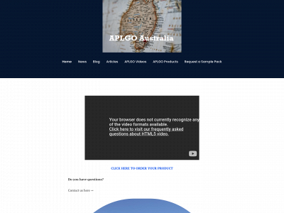 aplgoaustralia.com snapshot