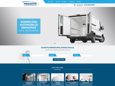 proauto.lt snapshot
