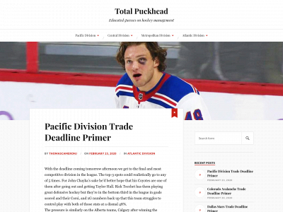 totalpuckhead.com snapshot