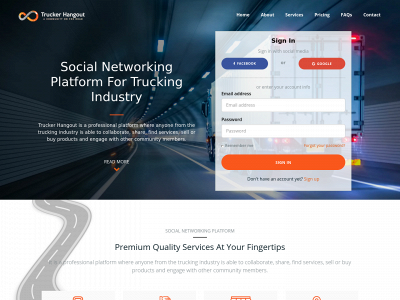 truckerhangout.com snapshot