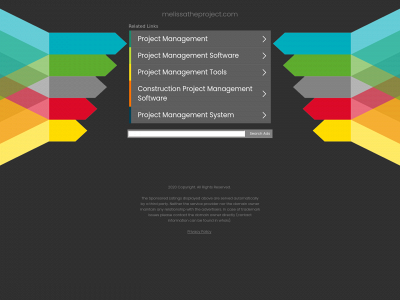melissatheproject.com snapshot