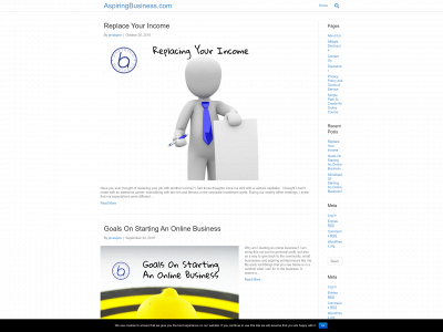 aspiringbusiness.com snapshot