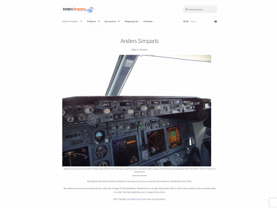 anderssimparts.com snapshot
