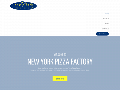 nypizzafactory.com snapshot