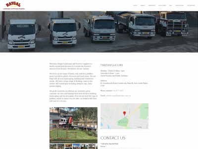 www.raygallandscape.com.au snapshot