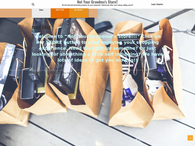 notyourgrandmasstore.com snapshot