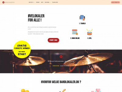 bandlokaler-tilmelding.dk snapshot