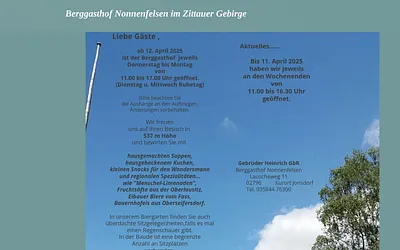 berggasthof-nonnenfelsen.de snapshot