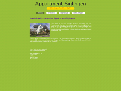 appartment-siglingen.de snapshot
