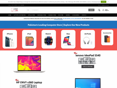 laptopcity.pk snapshot