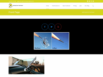 lightningrockchiprepair.com snapshot