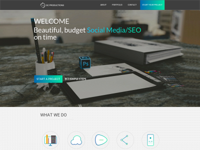 gcproductions.in snapshot