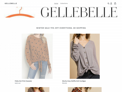 gellebelleboutique.com snapshot