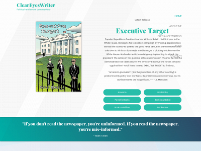 cleareyeswriter.com snapshot