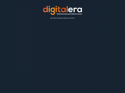 digitalera.lt snapshot