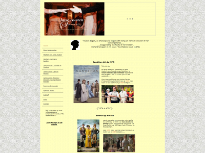 janeaustensociety.nl snapshot